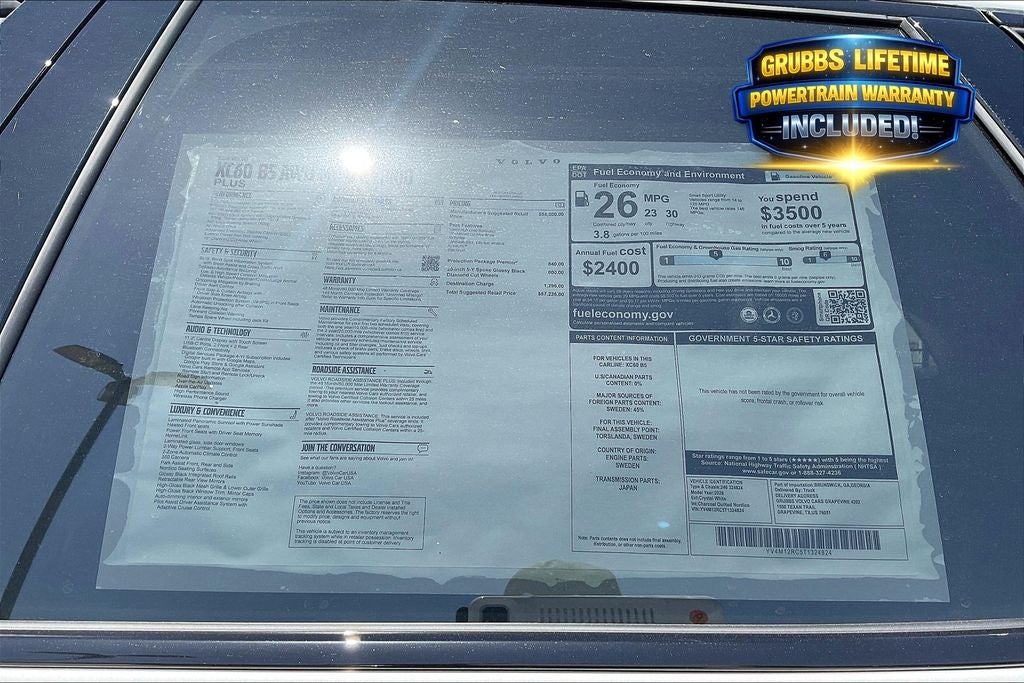 2026 Volvo XC60 B5 Plus