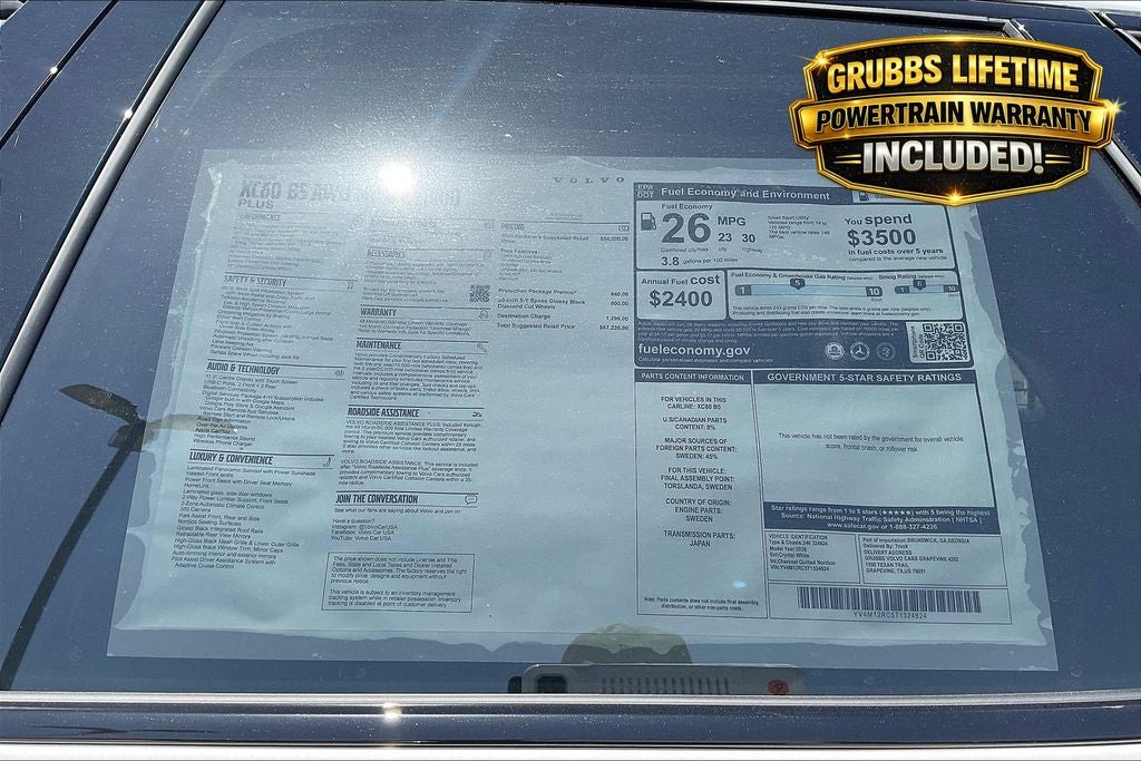 2026 Volvo XC60 B5 Plus