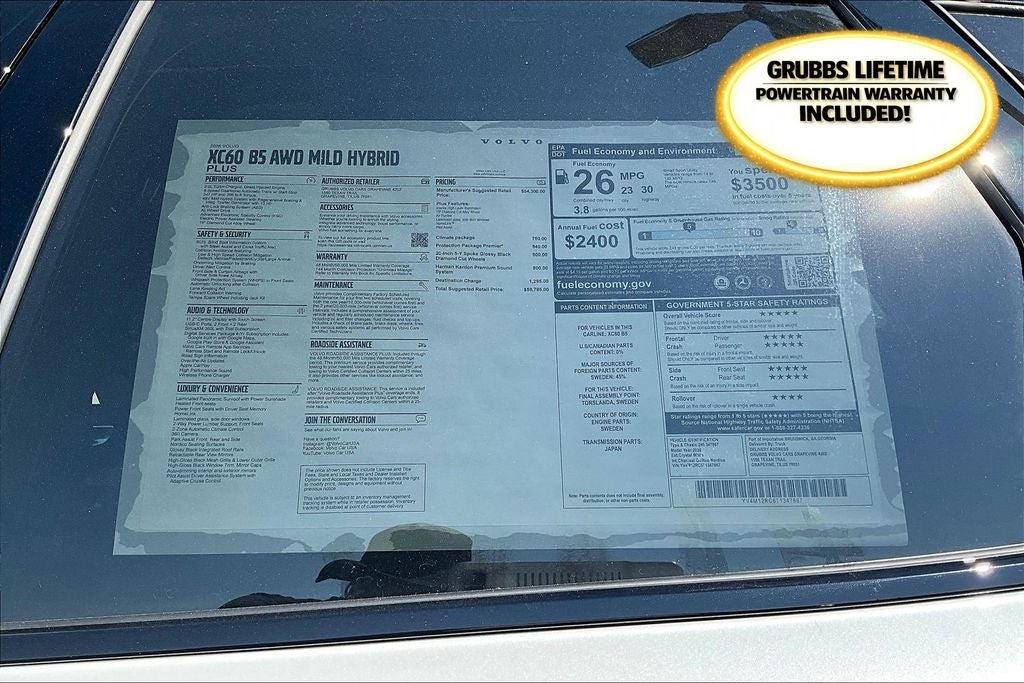 2026 Volvo XC60 B5 Plus