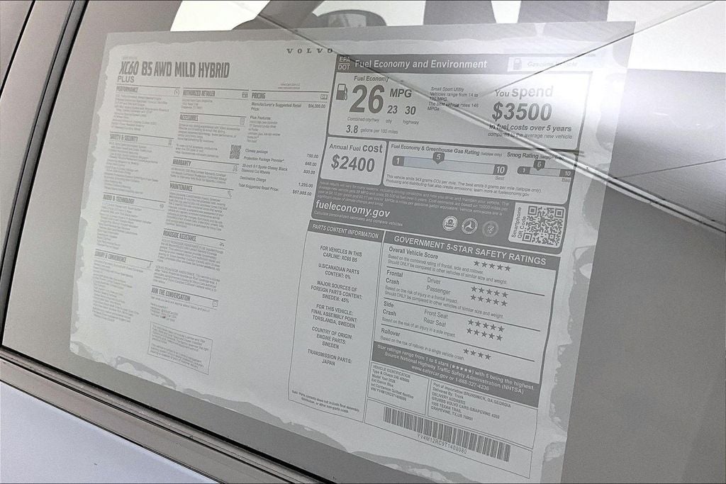 2026 Volvo XC60 B5 Plus