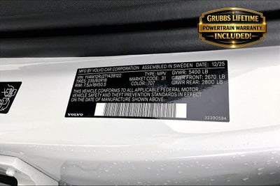 2026 Volvo XC60 B5 Core