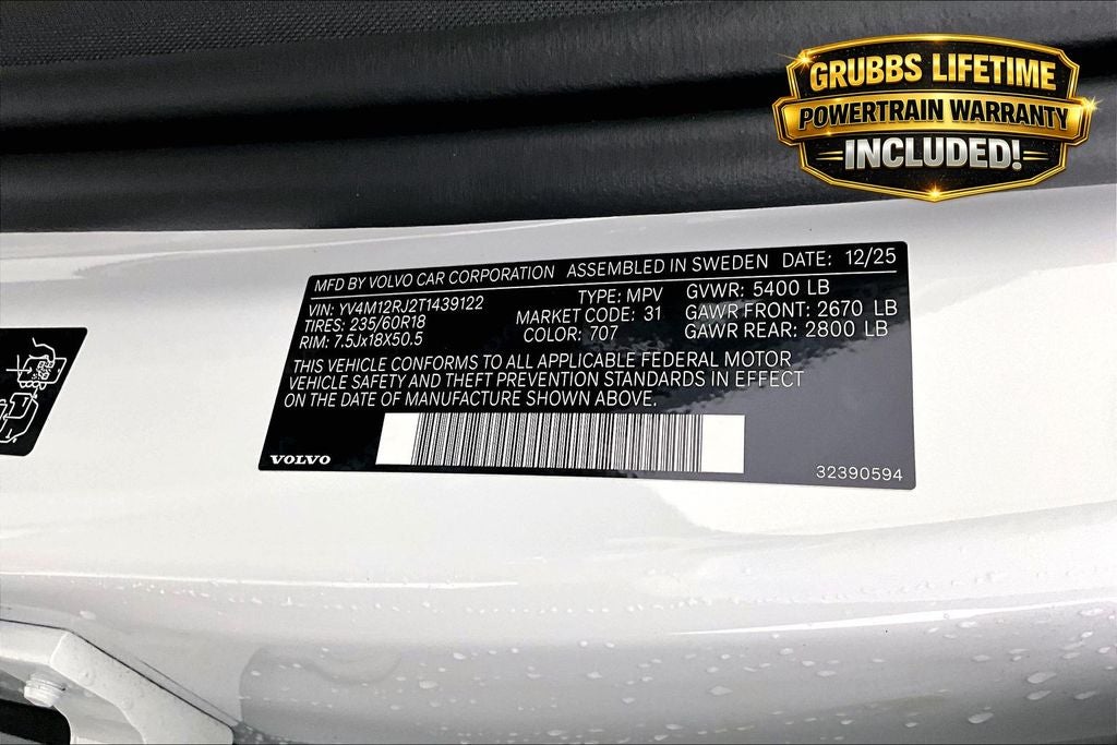 2026 Volvo XC60 B5 Core