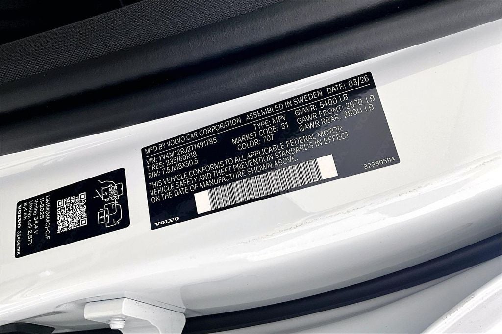 2026 Volvo XC60 B5 Core