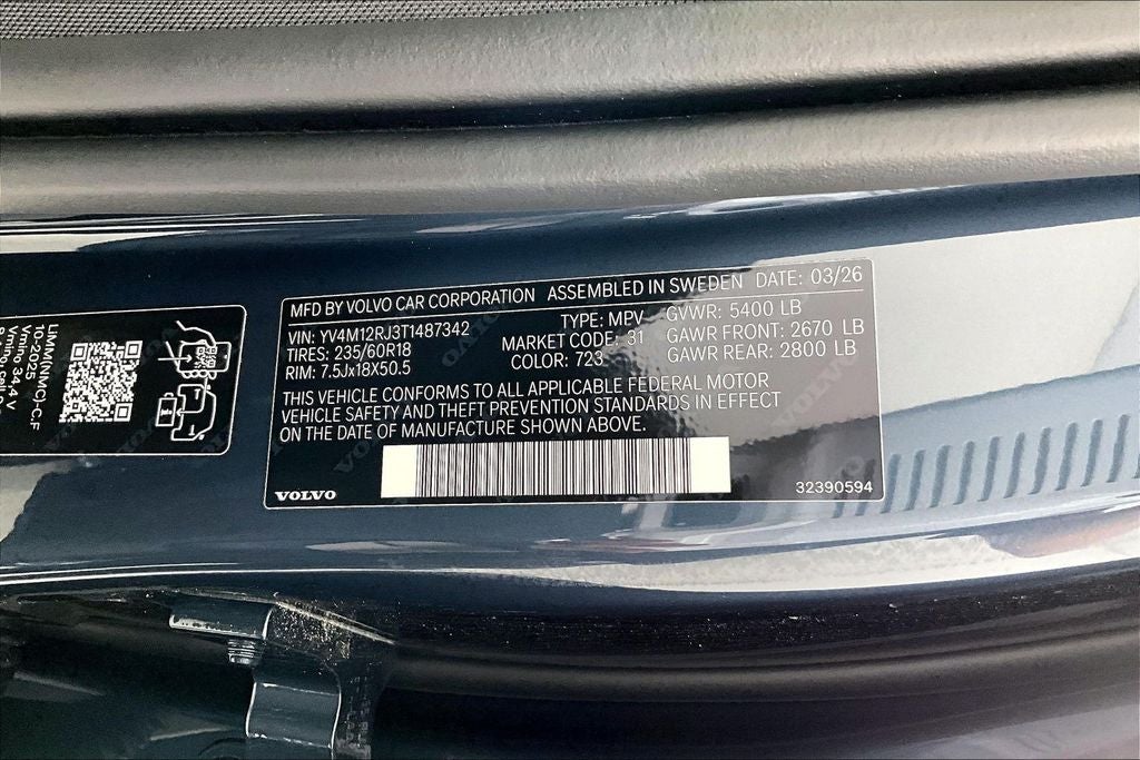 2026 Volvo XC60 B5 Core
