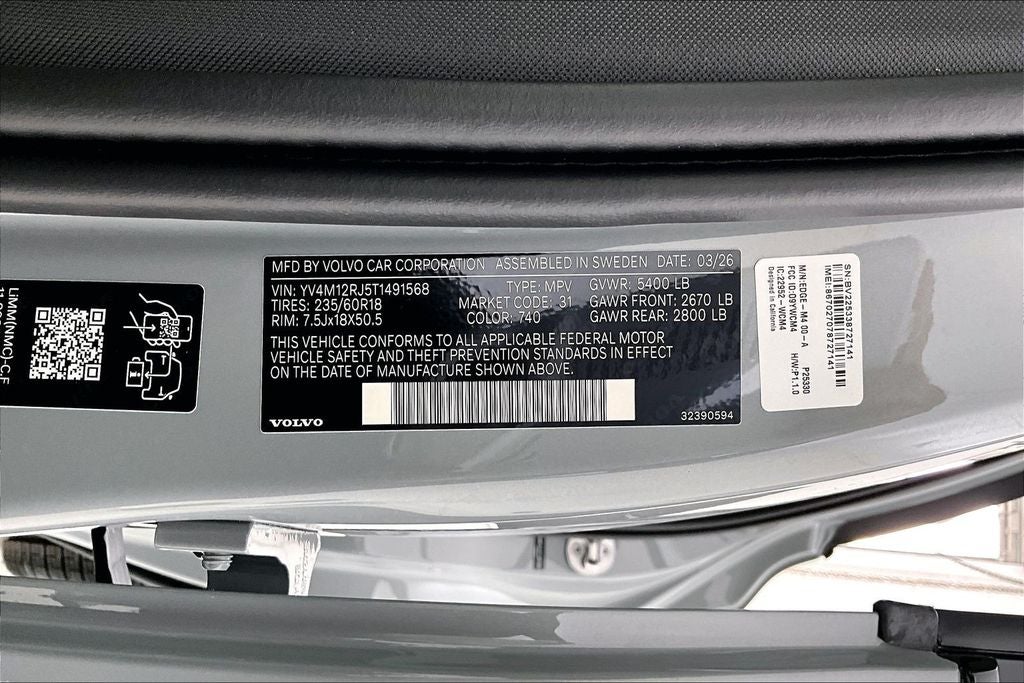 2026 Volvo XC60 B5 Core