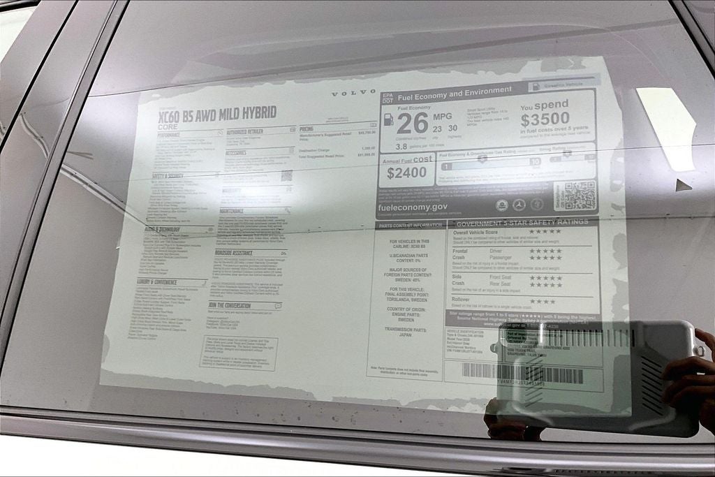 2026 Volvo XC60 B5 Core