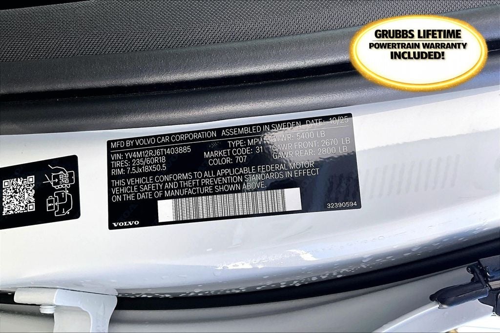 2026 Volvo XC60 B5 Core