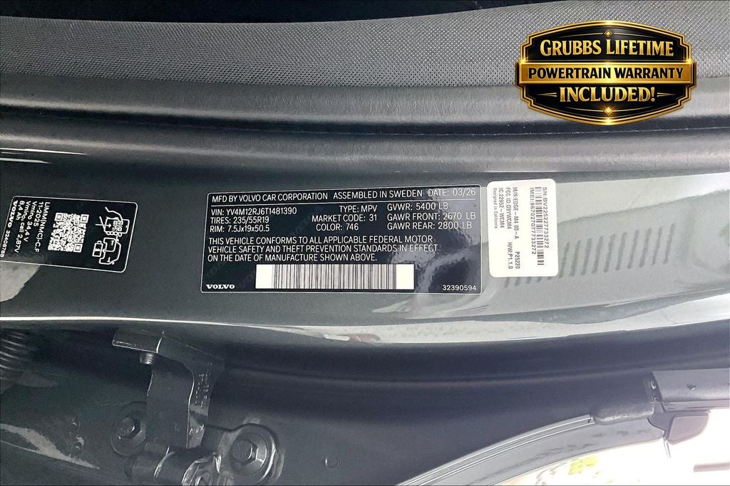 2026 Volvo XC60 B5 Core