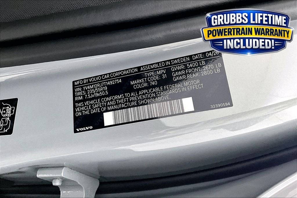 2026 Volvo XC60 B5 Core