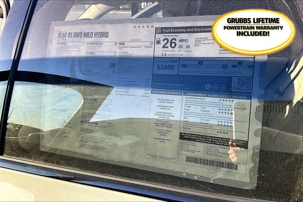 2026 Volvo XC60 B5 Ultra