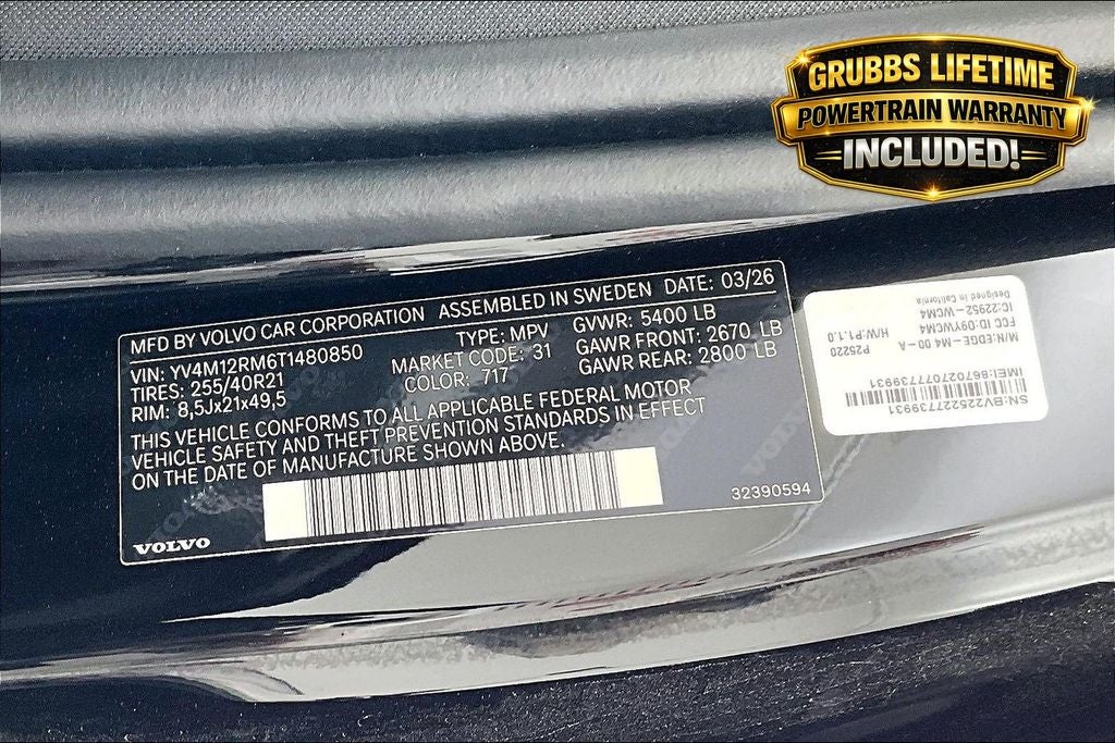2026 Volvo XC60 B5 Ultra