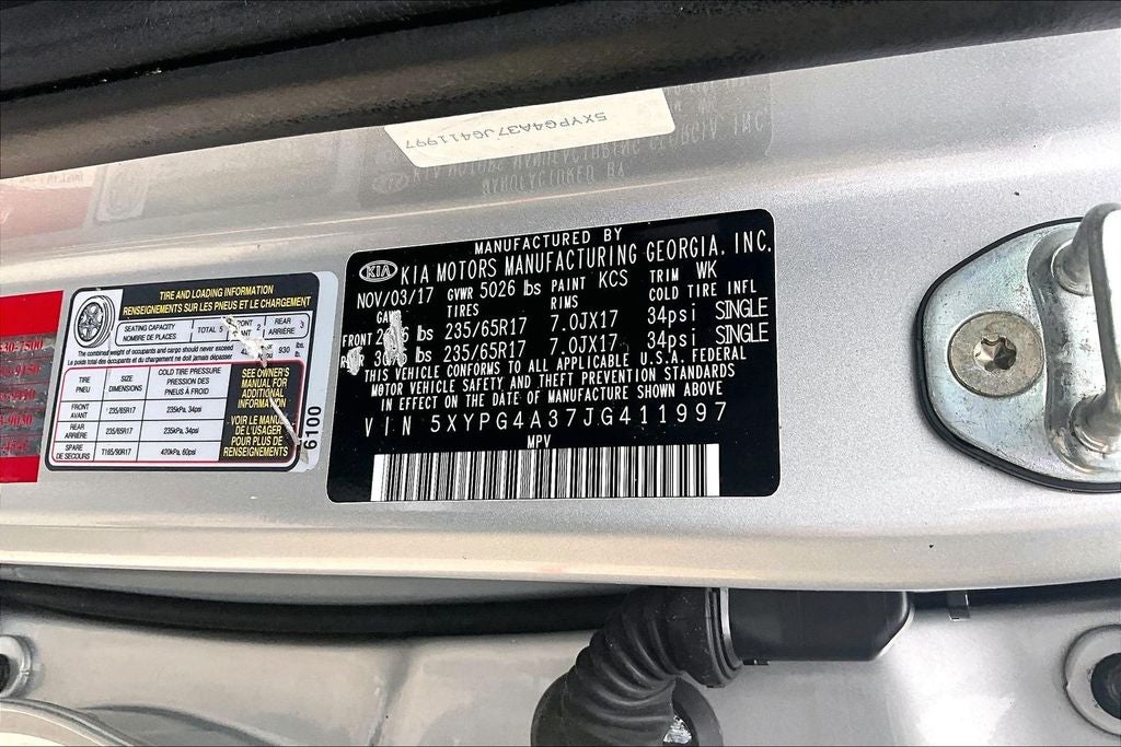 2018 Kia Sorento L