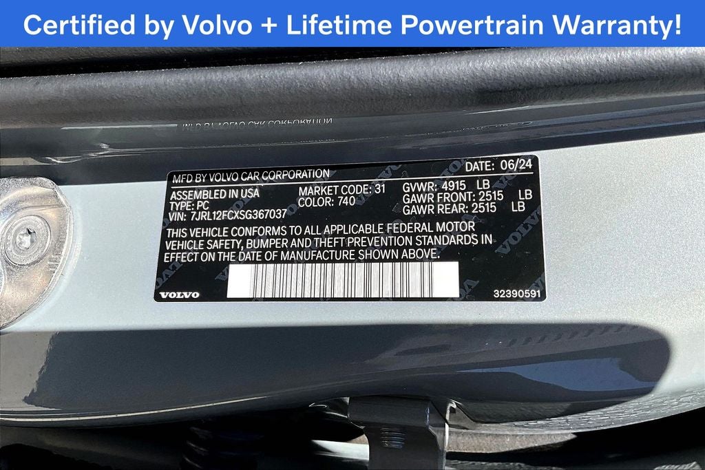 2025 Volvo S60 B5 Plus
