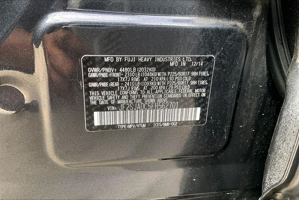 2015 Subaru Forester 2.5i Premium