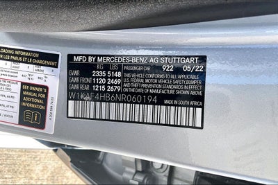 2022 Mercedes-Benz C-Class C 300 4MATIC®