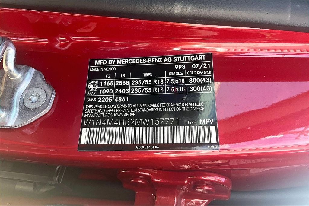 2021 Mercedes-Benz GLB GLB 250 4MATIC®