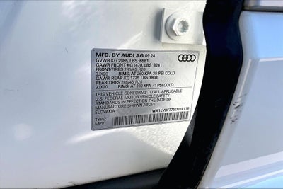 2025 Audi Q7 55 Premium Plus quattro