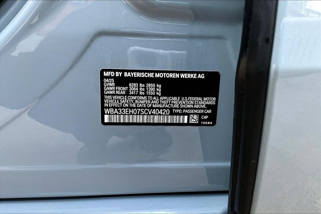 2025 BMW 7 Series 740i xDrive