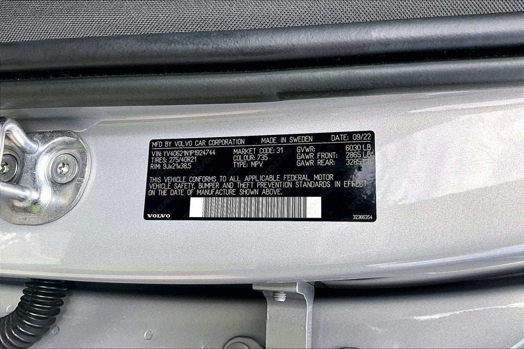 2023 Volvo XC90 B6 Plus 6-Seater
