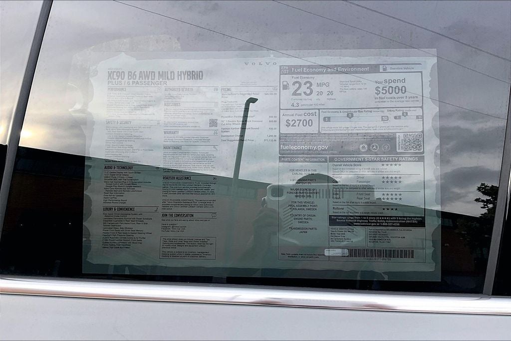 2026 Volvo XC90 B6 Plus 6-Seater