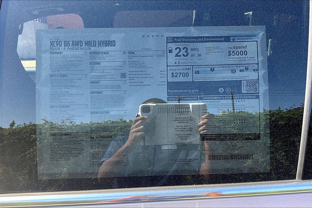 2026 Volvo XC90 B6 Plus 6-Seater