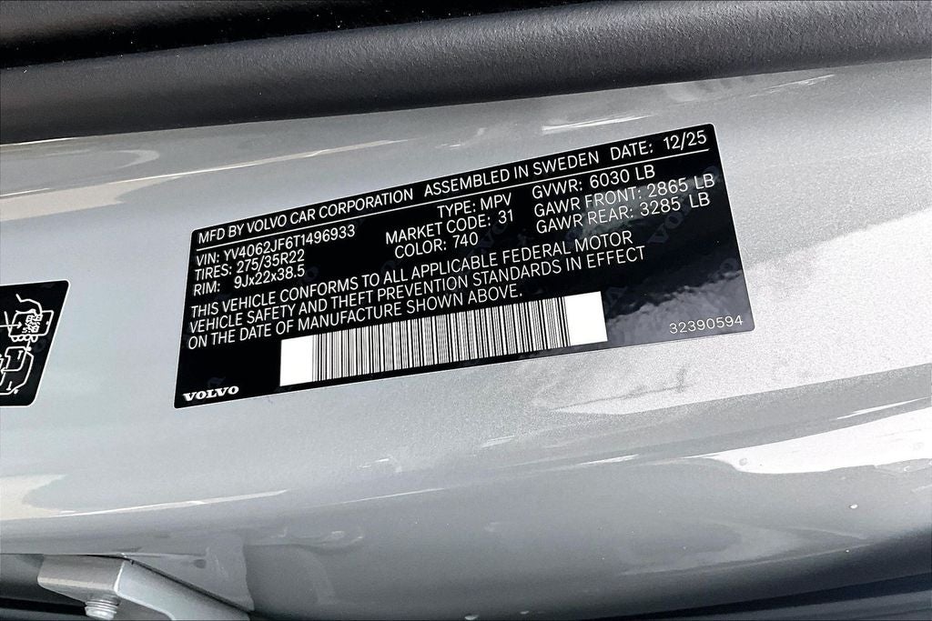 2026 Volvo XC90 B6 Ultra