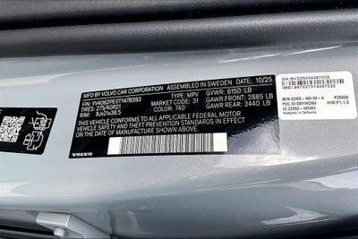 2026 Volvo XC90 B6 Plus 7-Seater