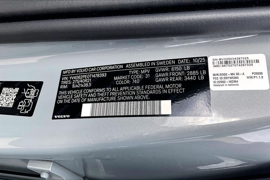 2026 Volvo XC90 B6 Plus 7-Seater