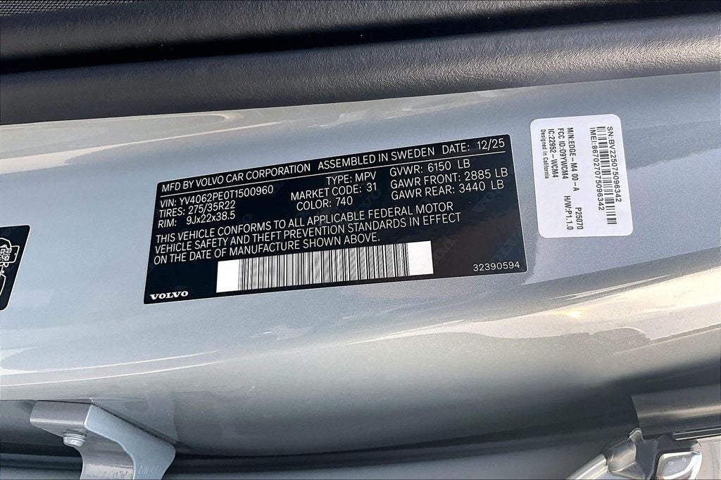 2026 Volvo XC90 B6 Plus 7-Seater