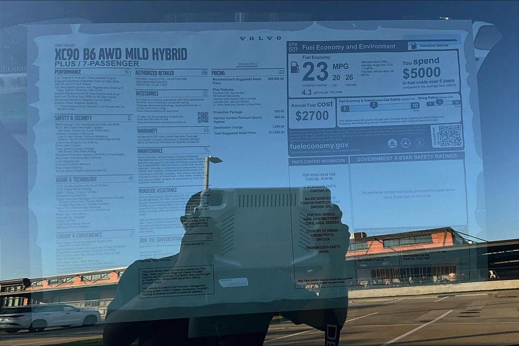 2026 Volvo XC90 B6 Plus 7-Seater