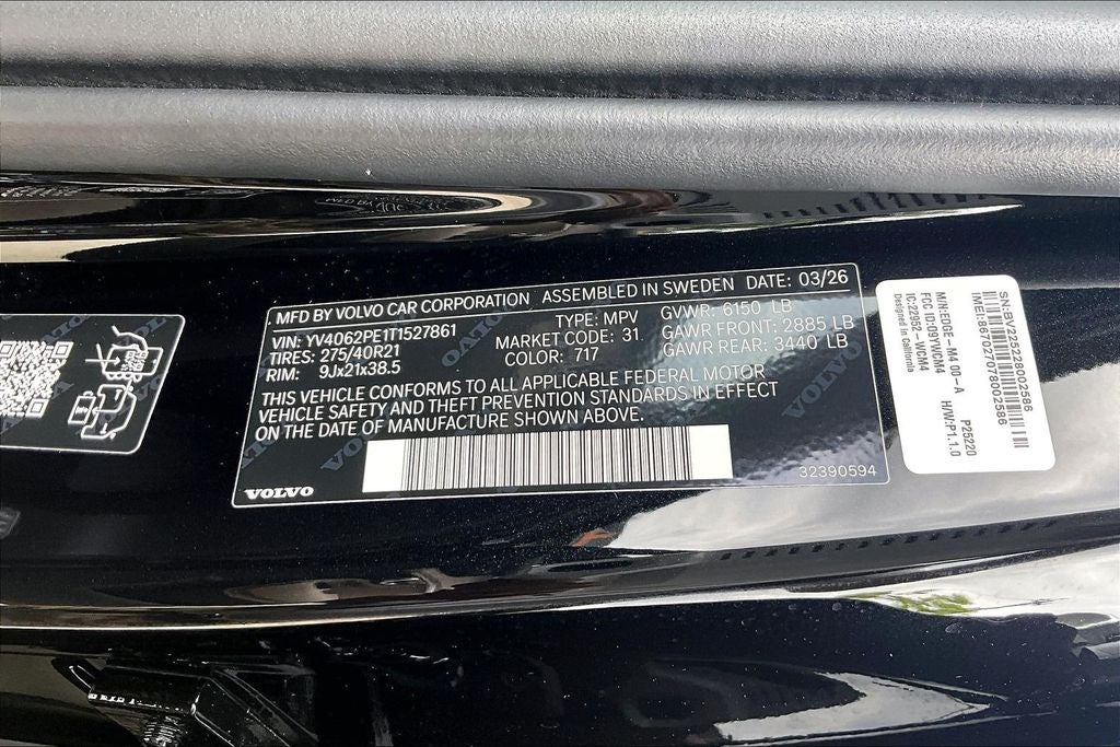 2026 Volvo XC90 B6 Plus 7-Seater