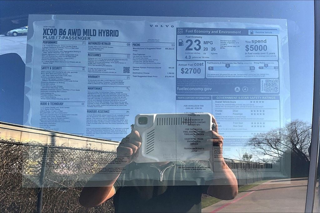 2026 Volvo XC90 B6 Plus 7-Seater