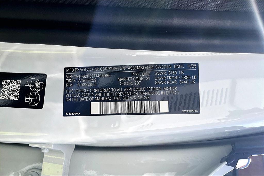 2026 Volvo XC90 B6 Plus 7-Seater