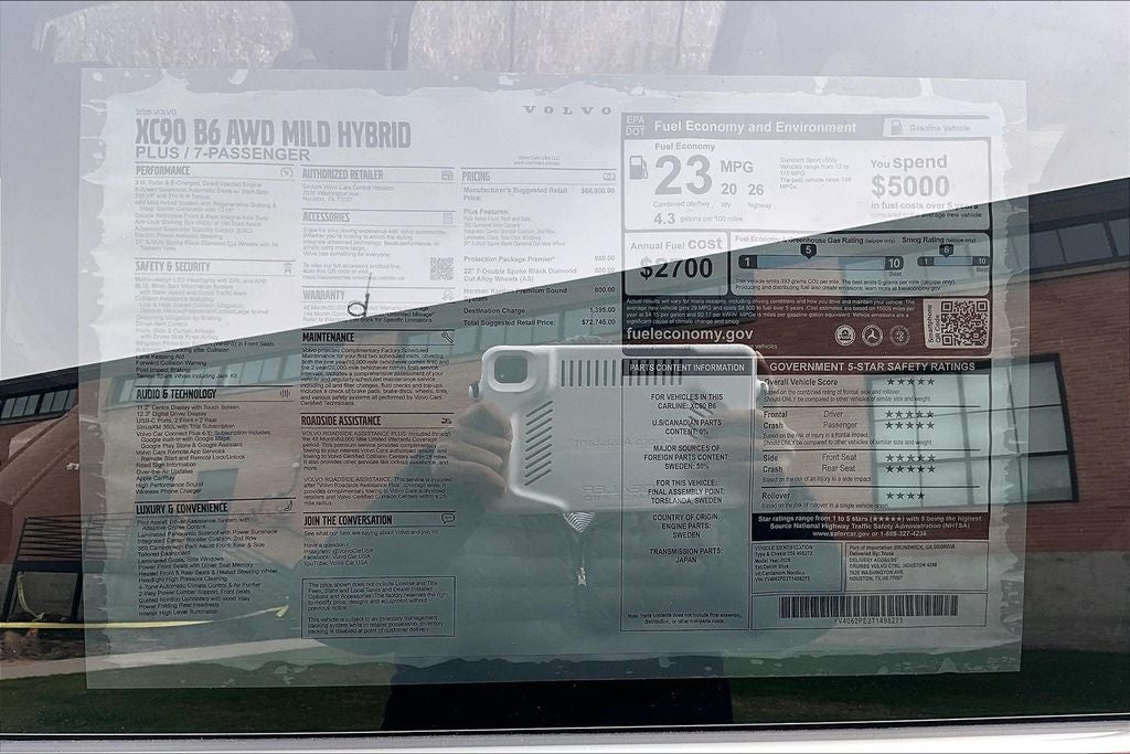 2026 Volvo XC90 B6 Plus 7-Seater