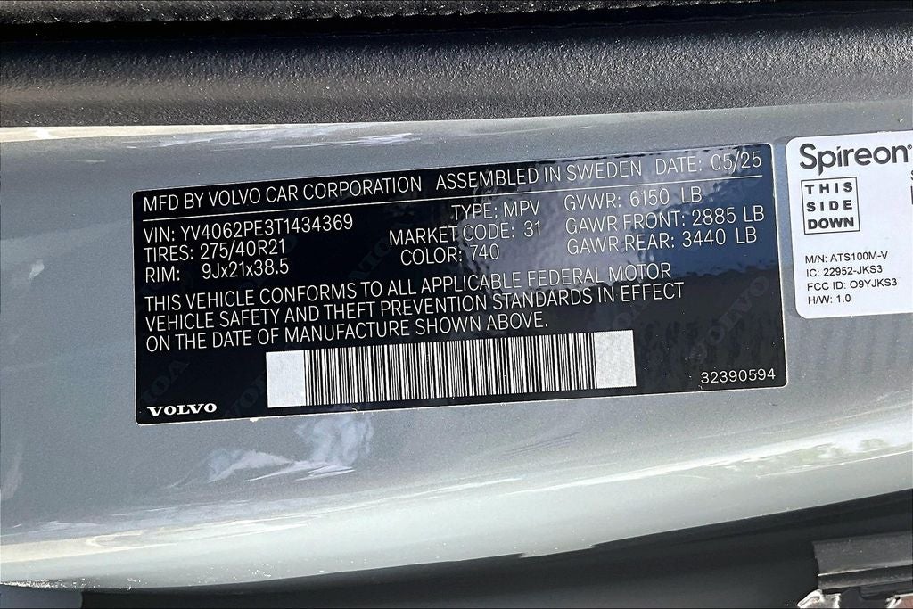 2026 Volvo XC90 B6 Plus 7-Seater