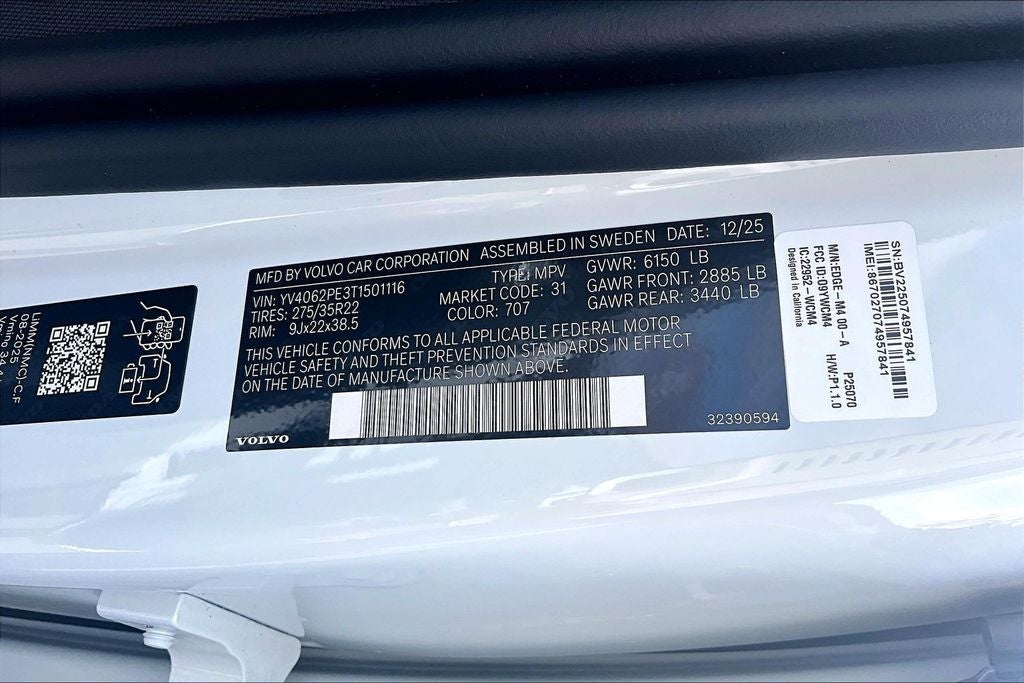 2026 Volvo XC90 B6 Plus 7-Seater