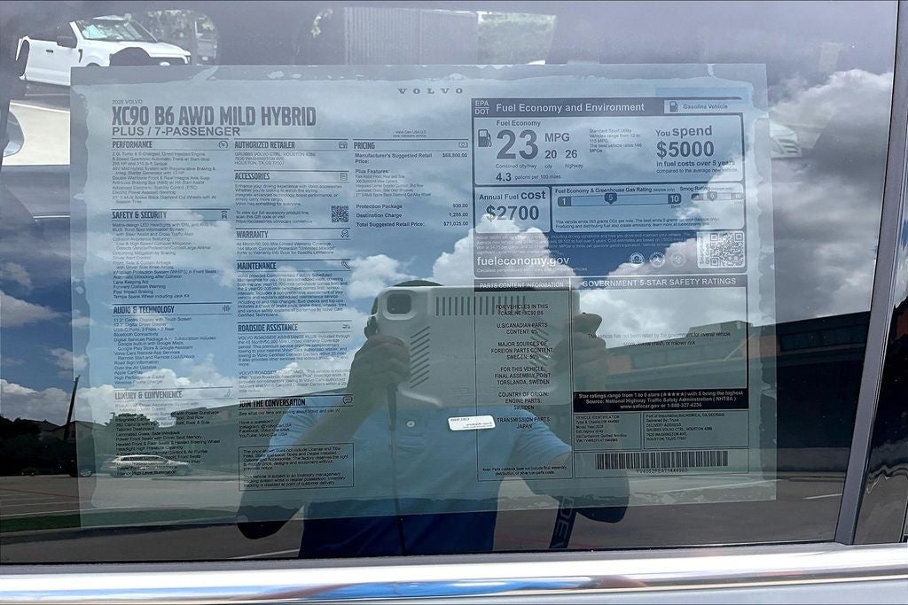 2026 Volvo XC90 B6 Plus 7-Seater