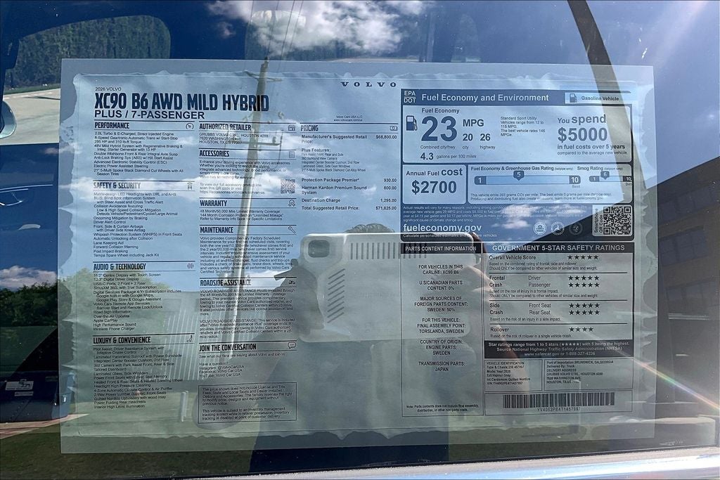 2026 Volvo XC90 B6 Plus 7-Seater