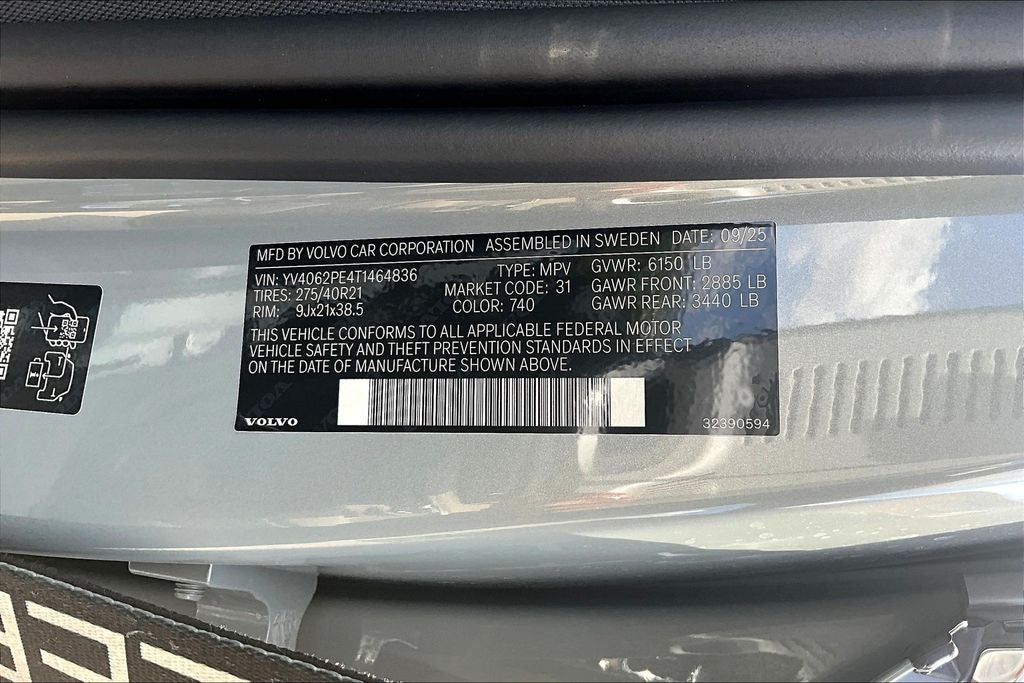 2026 Volvo XC90 B6 Plus 7-Seater