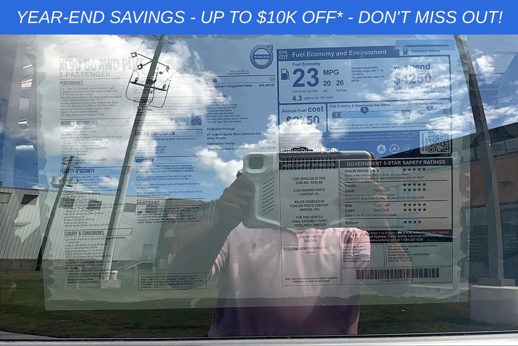 2025 Volvo XC90 B6 Plus 7-Seater