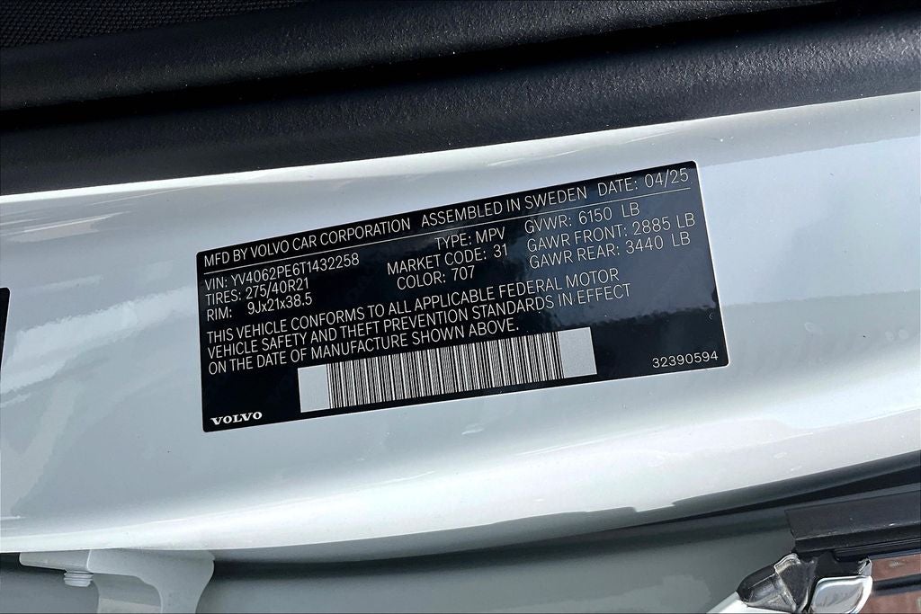 2026 Volvo XC90 B6 Plus 7-Seater