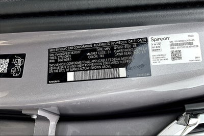 2026 Volvo XC90 B6 Plus 7-Seater