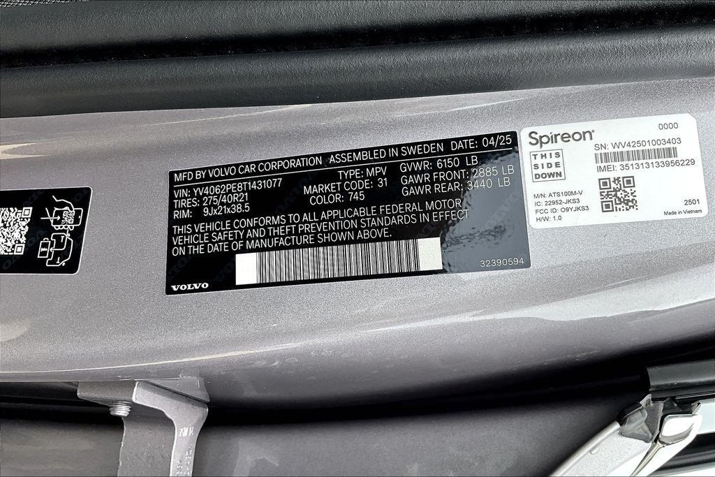 2026 Volvo XC90 B6 Plus 7-Seater