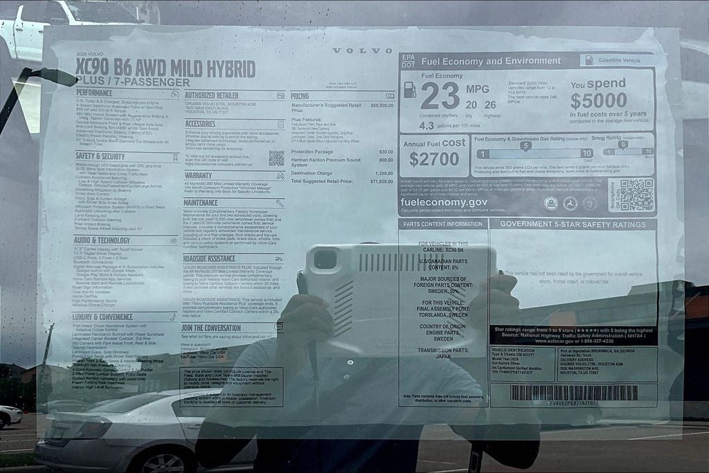2026 Volvo XC90 B6 Plus 7-Seater