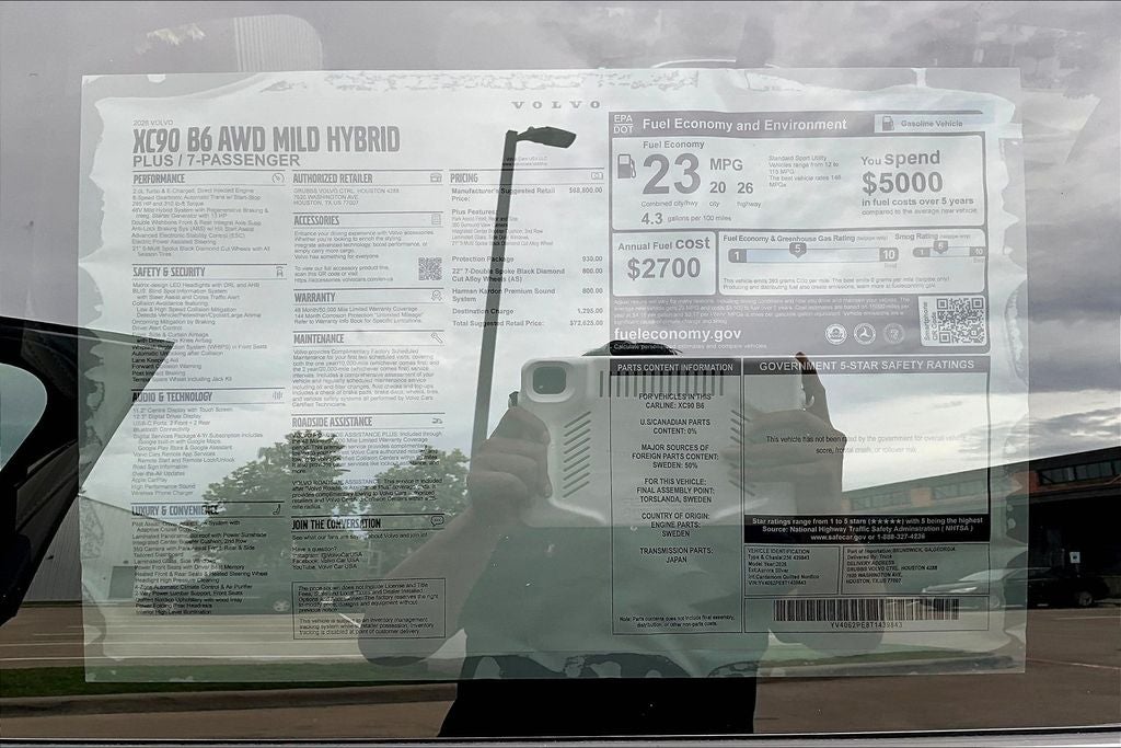 2026 Volvo XC90 B6 Plus 7-Seater