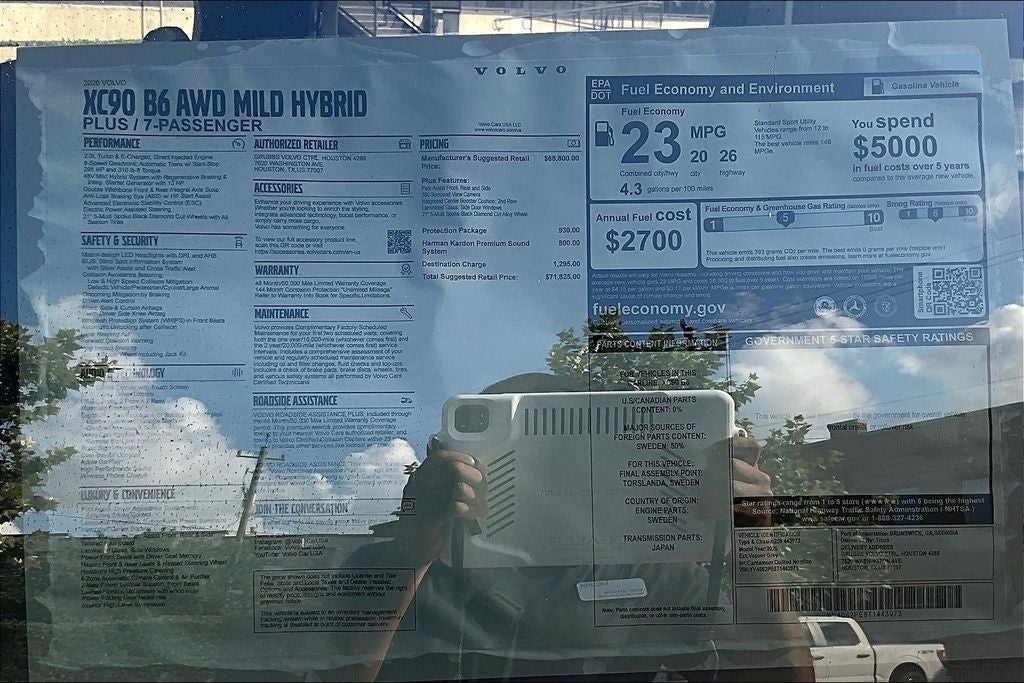 2026 Volvo XC90 B6 Plus 7-Seater