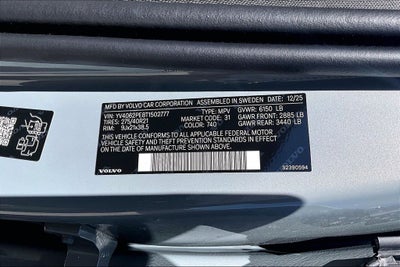 2026 Volvo XC90 B6 Plus 7-Seater