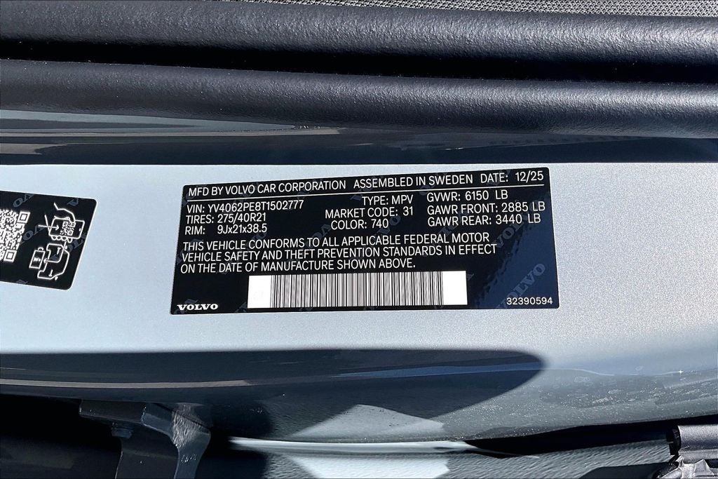2026 Volvo XC90 B6 Plus 7-Seater