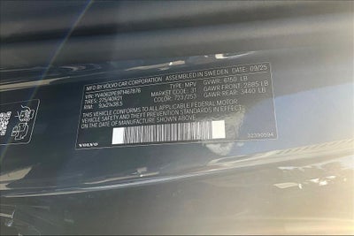 2026 Volvo XC90 B6 Plus 7-Seater