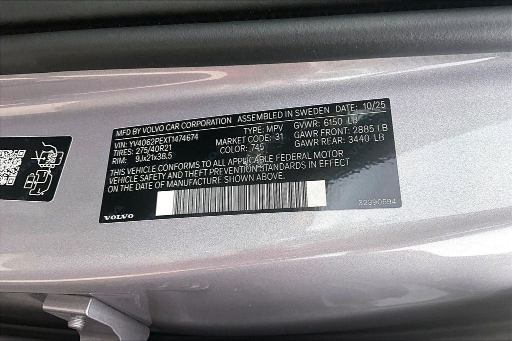 2026 Volvo XC90 B6 Plus 7-Seater